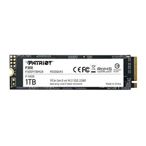 Patriot Memory P300 1TB M.2 SSD 2280 NVMe PCIe Gen 3x4 �����^SSD P300P1TBM28