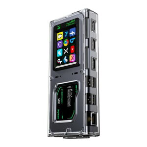 RayCue CyberAxon D3 �h�b�L���O�X�e�[�V���� 13in1 �^�b�`�X�N���[������|8K�Ή�HDMIx3/USB-Cx3/USB-Ax4/100W PD�[�d/�L��LAN/�I�[�f�B�I�[�q�t��