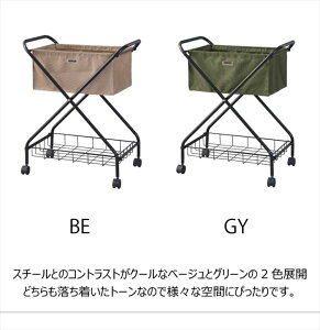 東谷 キャスター付き ランドリーボックス 折りたたみ キャンプ アウトドア 収納 おしゃれ フォールディング バスケットワゴン メーカー直送