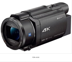 【選べる5年延長保証（別料金）】SONY ソニー デジタル4Kビデオカメラレコーダー FDR-AX60 　ブラック　「運動会」「卒業式・入学式」「発表会」ビデオ撮影 動画　64GB内蔵メモリー