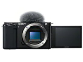 【スーパーセールポイントアップ】【即納！在庫あり！】SONY ZV-E10(B) デジタルカメラ VLOGCAM ボディ ブラック ZV-E10(B) [ミラーレス一眼カメラ(2420万画素)]
