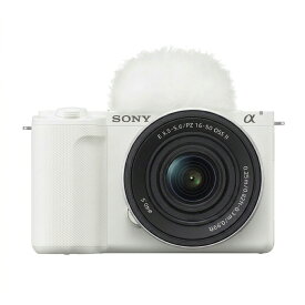 ソニー SONY VLOGCAM ZV-E10 II ダブルズームレンズキット ホワイト ZV-E10M2X-WQ デジタル一眼カメラ Eマウント APS-C ミラーレス一眼カメラ