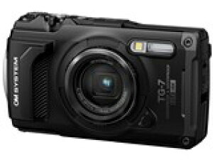 yKiE݌ɂzOM SYSTEM fW^J Tough TG-7 BLACK I[GVXe GPSRpNgfW^J [h+ho+ϏՌ] AEghAœK