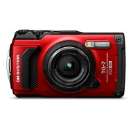【国内正規品・在庫あり】OM SYSTEM デジタルカメラ Tough TG-7 RED オーエムシステム GPS内蔵コンパクト…