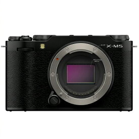 【あす楽/即納】富士フイルム FUJIFILM X-M5 ブラック ボディ ミラーレス一眼カメラ ミラーレス一眼 デジカメ デジタルカメラ フィルムシミュレーション 4K 6K動画 Vlog撮影 コンパクト 軽量（新品/送料無料）