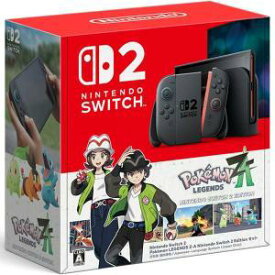 【在庫あり】Nintendo Switch 2（日本語・国内専用）Pokemon LEGENDS Z-A Nintendo Switch 2 Edition セット/Switch 2/BEESKB6PC/A 全年齢対象『Pokemon LEGENDS Z-A Nintendo Switch 2 Edition』ダウンロード版