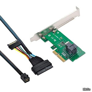 �y���������z3.0 4.0 �� SFF-8643 �J�[�h�A�_�v�^�[ U.2 U2 SFF-8639 NVME PCIe SSD �P�[�u�� ���C���{�[�hSSD�p