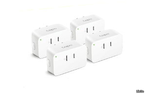 �y���������zWiFi �X�}�[�g�v���O ���u���� �������R���Z���g Echo �V���[�Y/Google �z�[�� �Ή� �����R���g���[�� �T�[�L�����[�^�[ �n�u�s�v 3�N�ۏ� Tapo P105 4�Z�b�g