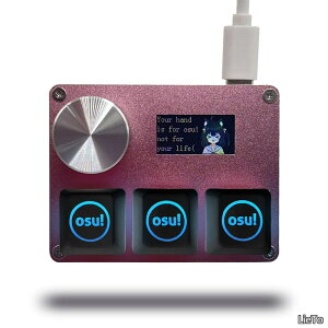 �y���������zSayoDevice O3C OSU �L�[�{�[�h ���s�b�h�g���K�[ �z�[���X�C�b�` ���C���j�A�X�C�b�` �L�[�{�[�h �m�u�ƃX�N���[���t�� �R�s�[�y�[�X�g �V���b�g�J�b�g �}�N�� �z�b�g�X���b�v �~