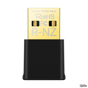 �y���������zWiFi ����LAN �q�@ AX1800 wifi6 1201Mbps + 574Mbps �f���A���o���h OFDMA MU-MIMO WPA3 Windows 11/10 Archer TX20U Nano/A