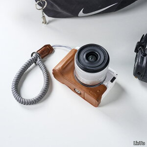 �y���������zCanon�ɑΉ�R50 V�p�J�������U�[�n�[�t�P�[�X�L�b�g �n�[�t���U�[�P�[�X�ƕ҂ݍ��݃��X�g�X�g���b�v�t�� �{�v�f�� �����^�т₷���ی�� �i�u���E���j 5432