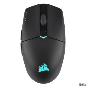 �y���������ziCUE KATAR Elite Wireless ���C�����X�Q�[�~���O�}�E�X �y�ʃ}�E�X �E���\�P�[�u���t�� CH-931C111-AP �u���b�N