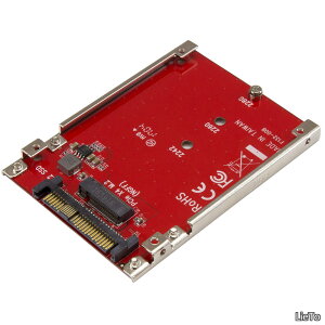 �y���������zM.2 - U.2�ϊ��A�_�v�^/M.2 PCIe NVMe SSD�Ή�/PCI Express M.2�h���C�u - 2.5�C���`U.2(SFF-8639)�z�X�g�A�_�v�^/M.2 SSD�ϊ�(���b�h) U2M2E125