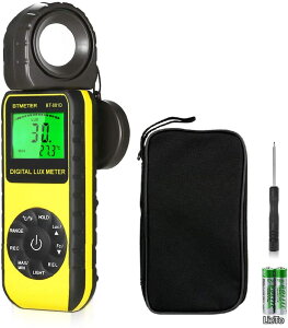 �y���������z���N�X���[�^�[ BTMETER BT-881D �Ɠx�v ���x�v �I�o�v 0.01-400 000Lux�Ɠx�����A�C������퓋�ځA�����x�v���A���{��������t�� �B�e�E�A���͔|�E�����Ɩ��ɍœK
