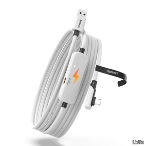 �y���������z(�V���e�b�N) �����N�P�[�u�� �[�d�t�� 10�t�B�[�g Meta Quest 3S/Quest 3/Oculus Quest 2�A�N�Z�T���[�ɑΉ� USB 3.0�����N�P�[�u�� �ǉ��̏[�d�|�[�g�t�� PC/SteamVR��g���Q�[���v���C�p