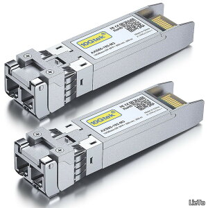�y���������z10GBase-SR SFP+���W���[�� 10G 850nm MMF �ő�300m ���g�����V�[�o Cisco SFP-10G-SR�AMeraki MA-SFP-10GB-SR�ANetgear�AUbiquiti UF-MM-10G�AMikrotik�AD-Link�ASupermicro�ATP-Link�Ȃǌ݊� 2����