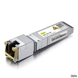 �y���������z10GBase-T SFP+���W���[�� 10G-T �ᔭ�M�^�C�v �����W���[�� 10G�J�b�p�[ RJ-45 SFP+ CAT.6a 80m ���g�����V�[�o Cisco SFP-10G-T-S�AMeraki�ANetgear�AUbiquiti UF-RJ45-10G�AMikrotik�AD-Link�ASupermicro�ATP-Link