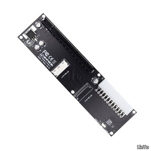 �y���������zOculink SFF-8612 8611 8X~16x PCIE PCI-Express�A�_�v�^�[ ATX 24�s���d���|�[�g�t�� ���C���{�[�h�O���t�B�b�N�X�J�[�h�p