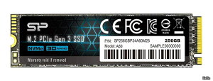 �y���������zSSD 256GB 3D NAND M.2 2280 PCIe3.0×4 NVMe1.3 P34A60�V���[�Y 5�N�ۏ� SP256GBP34A60M28