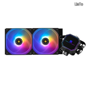 �y���������zFrozen Prism 240 Black ARGB AIO ����N�[���[�A�t��CPU�N�[���[�A2×120mm PWM�t�@������V�X�e���A1850RPM�����AAMD/AM4/AM5 & Intel
