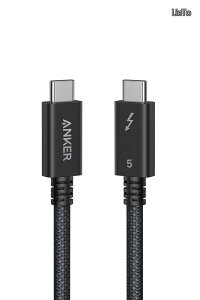 �y���������zPrime USB-C & USB-C �P�[�u�� Thunderbolt 5 (240W 80Gbps) 0.5m 240W�o�� 8K�Ή� �ő�80Gbps �����f�[�^�]�� iPhone 16 / 15 MacBook Air Pro iPad