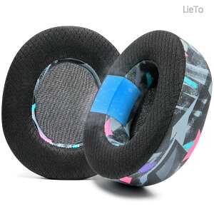 �y���������zFreeZe Nova Pro Wireless - Wicked Cushions�ɂ�� SteelSeries Arctis Nova Pro Wireless �p�n�C�u���b�h�t�@�u���b�N��p�W�F�������p�C���[�p�b�h�A�ϋv���A�����A�Չ��������� | 90�N��̃u���b�N