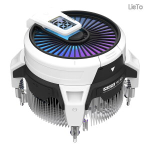 �y���������zW90 CPU�N�[���[�A���^PC�P�[�X�p�̉��x�\��CPU�N�[���[�A���͂�90mm ARGB�Ɩ��t�@����40mm�����\�q�[�g�R����������AIntel�̂�