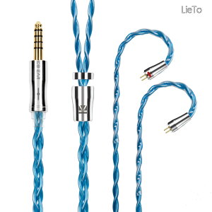 �y���������z�C�����j �A�b�v�O���[�h�P�[�u�� 0.78mm 2pin 4.4mm KBEAR �s KBX4989 6N�P������ 4�c �w�b�h�t�H�� �����p�P�[�u�� �o�����X �C���z�� ���P�[�u�� hi-fi�I�[�f�B�I �C���t�H�� �P�[�u�� 