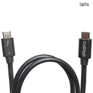 �y���������zCalDigit Thunderbolt 4/USB 4�P�[�u�� (2.0m) - Active 40Gb/s 100W 20V 5A Thunderbolt 3 & USB Type C MacBook Pro iMac iPhone 15 Max�mTB4-A20B-540�n
