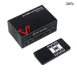 �y���������zAccess KVM �X�C�b�` HDMI 2.0 4K@60Hz/2K@144Hz�ADolby Vision�AHDCP2.2�A�I�[�f�B�I�t���AIR & �{�^������AHDR10�A3 �� USB �|�[�g�A2 ��̃R���s���[�^�[�p�� 2 �� HDMI �|�[�g�� 1 ��̃��j�^
