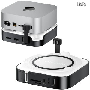 �y���������zmini M4/M4 Pro �h�b�L���O�X�e�[�V�������}�b�N�~�j �X�^���h 9-in-1 HDMI+DP 3��� �g�� M.2 NVMe SSD�G���N���[�W�� USB-C&A3.2Gen2�i10Gbps�jUSB3.0x2�ETF/SD�J�[�h���[�_�[�Ή�/Mac mini M4/M4 Pro ��