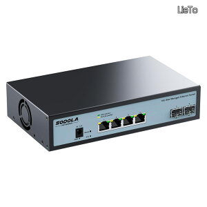 �y���������z10gbps �X�C�b�`���O�n�u 6�|�[�g�i4x10G RJ45��2x10G SFP+�j Web�Ǘ��^ �����O�k �������t�@����p ���/�Ǌ|�����p