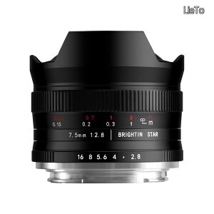 �y���������zStar 7.5mm F2.8 ��O���� ����a MF �P�œ_�����Y Canon �L���m�� EOS-M�}�E���g�ɑΉ� APS-C �~���[���X�p Canon �L���m�� �J���� M6 M50 M5 M3 M200 M10 M100 M M2�Ȃ� EOS-M�}�E���g �~���[���X�J��