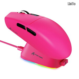 �y���������z× ATTACK SHARK G3PRO �Q�[�~���O�}�E�X ���� ���C�[�d�h�b�N�� RGB �[�d�X�^���h ���C�����X bluetooth �L���Q�[�~���O�}�E�X 3���[�h ���E�Ώ� 59g ��ɐe���� PAW3311 BK52820 25000DPI 1KHz 