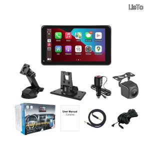 �y���������z�J�[�i�r Apple CarPlay & Android Auto�Ή� �o�b�N�J�����t�� 170�x�L�p�CBluetooth�T�|�[�g�C�摜�̔��]���T�|�[�g�C�ȒP�ȃC���X�g�[��
