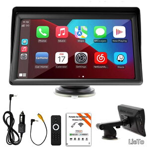 �y���������z5�v���[���[��Android Auto/Apple CarPlay�ɑΉ����A7�C���`�����׉�ʎԍڃX�e���I���g���ϒ��M���`��/Bluetooth 5.1/TF�J�[�h/USB/DC/AV IN�~���[�����O�����N�_�b�V���{�[�h����