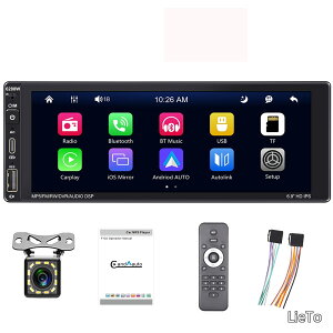 �y���������zCarplay��Android Auto�A12 LED�J�����t���A6.9�C���`�ԍڃ}���`���f�B�AMP 5�v���[���[�^�b�`�p�l���ԍڃ��W�I�ABluetooth�t���AType-C�[�d�A�~���[�����N/SWC/FM/AM/RDS/AUX