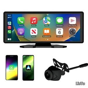 �y���������z10.26�C���` IPS�t���^�b�`�p�l�� ANN006 �����Z�O���ڒn�f�W���� ���C�����XCarplay/AndroidAuto �~���[�����O Bluetooth���y���ʘb �����R���g���[�� �ȒP���t�� ���S�̓��{���[�J�[ �h
