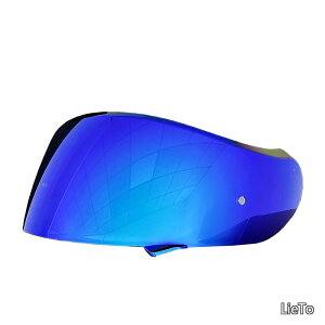 �y���������z2 �w�����b�g�o�C�U�[�����ACNS-3 �o�C�U�[�����Y UV�ی� �w�����b�g �t�F�C�X�V�[���h SHOEI Neotec2�Ή� (Revo Deep Blue)