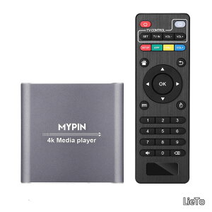 �y���������z�����R���t��4K���f�B�A�v���[���[�A8TB HDD/USB�h���C�u/TF�J�[�h/H.265 MP4 PPT MKV AVI�Ή� HDMI/AV/���o�͂�USB�}�E�X/�L�[�{�[�h-HDMI�ő�7.1�T���E���h�Ή� (�O���[)
