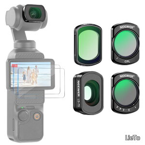 �y���������zND�t�B���^�[�Z�b�g �}�O�l�b�g�� Osmo Pocket 3/Pocket 4/Xtra Muse�Ή� ��ND2-32+�u���b�N�g�U1/4+CPL+0.72�{�L�p�����Y+�X�N���[���v���e�N�^�[ ���� �~�Ό� �A�N�V�����J�����A�N�Z�T��