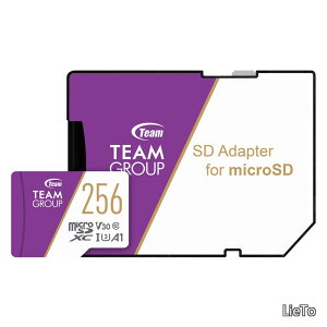 �y���������zmicroSDXC�J�[�h 256GB �����]��UHS-1 U3 V30 A1�Ή� Switch����m�F�ς� ���{����10�N���K�ۏ� SD�ϊ��A�_�v�^�[�t��
