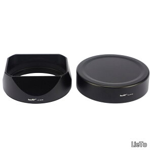 �y���������z�ɂƂ��� Fujifilm XF35mmF2 R WR�p�AXF23mmF2 R WR XC 35mm F2�iXC35mmF2�j�AFuji 35mm F2�t�[�h�A23mm F2�����Y�t�[�h�A���^���t�����g�L���b�v�t���A�x�mLH-XF35-2 LH XF352�t�[�h�V�F�[�h�̑���