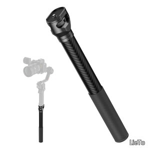 �y���������z�W���o�������|�[���A15�C���`/37cm �J�[�{���t�@�C�o�[�X�^�r���C�U�[�����A�[���A����ݖh�~�o�b�t����1/4-20�l�W�t���ADJI RS 4 / RS 4 Pro/RS 3 / RS 3 Pro/RS 3 mini/RS 2�p 4378