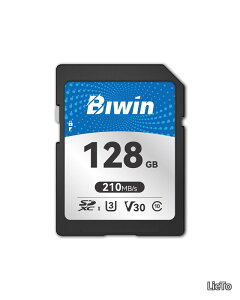 �y���������zSD�J�[�h SD210 128GB 210MB/s�Ǐo�E170MB/s���� SDXC UHS-I U3 V30 4K UHD & Full HD�B�e�Ή� �����������J�[�h ���i���C�t�^�C���ۏ�