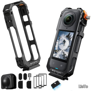 �y���������zCONCEPT insta360 X5�p �P�[�W �J�����p�}�E���g �t���[�� �ی�u���P�b�g �}���`�@�\�P�[�W �g���\ �ȒP���t�� CNC���H �S�ʕی� �h���X�|���W�t�� �A���~������ �O�r/���B��_/