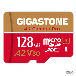�y���������z�}�C�N��sd�J�[�h 128GB 4K Camera Pro microSDXC UHS-I A2 V30 U3 C10 100MB/s Ultra HD 4K �r�f�I�^�� Gopro �C���X�^360 �A�N�V�����J���� �X�|�[�c�J���� SD�A�_�v�^�[1���t��