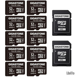 �y���������z�}�C�N��sd�J�[�h 32GB 10�Z�b�g microSDHC U1 C10 90MB/s UHS-I �t��HD ���� SD�A�_�v�^�[2���t��