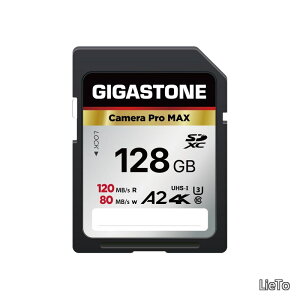 �y���������zSD�J�[�h 128GB Camera Pro MAX SDXC UHS-I A2 V30 U3 C10 120 MB/s ���� 4K UHD & Full HD �r�f�I Canon Nikon Sony Pentax Kodak Olympus Panasonic�Ȃ� �f�W�^���J���� ��჌�t�Ή� �~�j�P�[�X1�t��