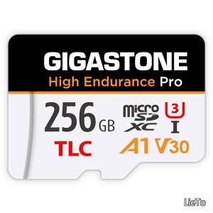 �y���������z�}�C�N��sd�J�[�h 256GB High Endurance Pro microSDXC UHS-1 A1 V30 U3 C10 100MB/s TLC ���ϋv 4K UHD �r�f�I�B�e �h�ƃJ���� �h���C�u���R�[�_�[ �Ď��J�����Ή� SD�A�_�v�^�[1���t��